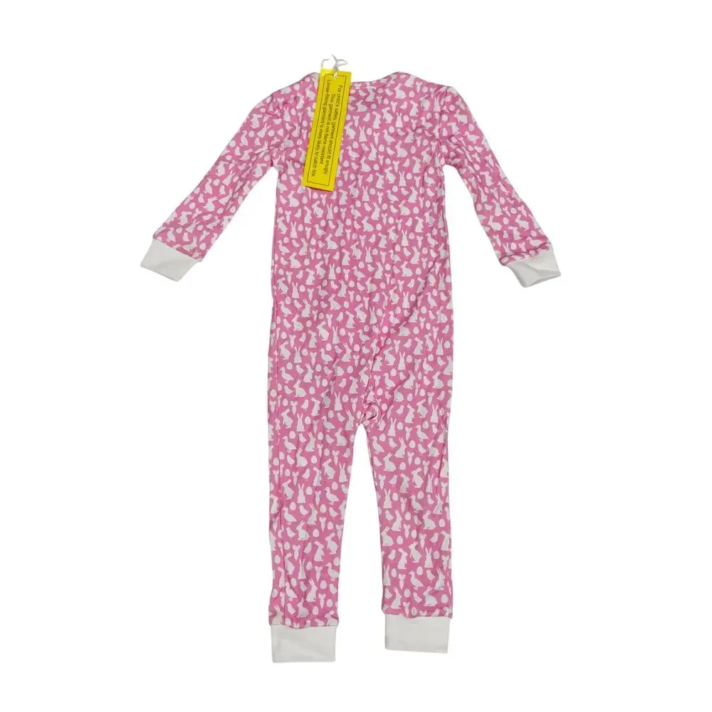 NWT Lila & Hayes 12-18M Parker Zippy in Easter Time Pink